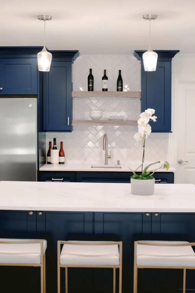 Blue Basement at Brookhaven by Rosa Moreno Kitchens - Photo 7