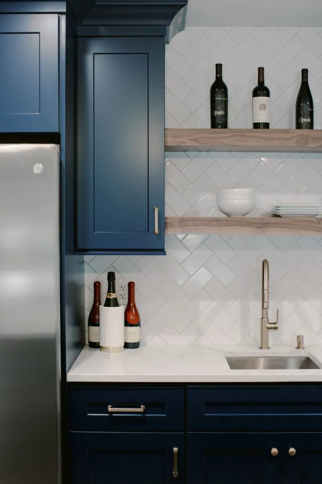 Blue Basement at Brookhaven by Rosa Moreno Kitchens - Photo 5
