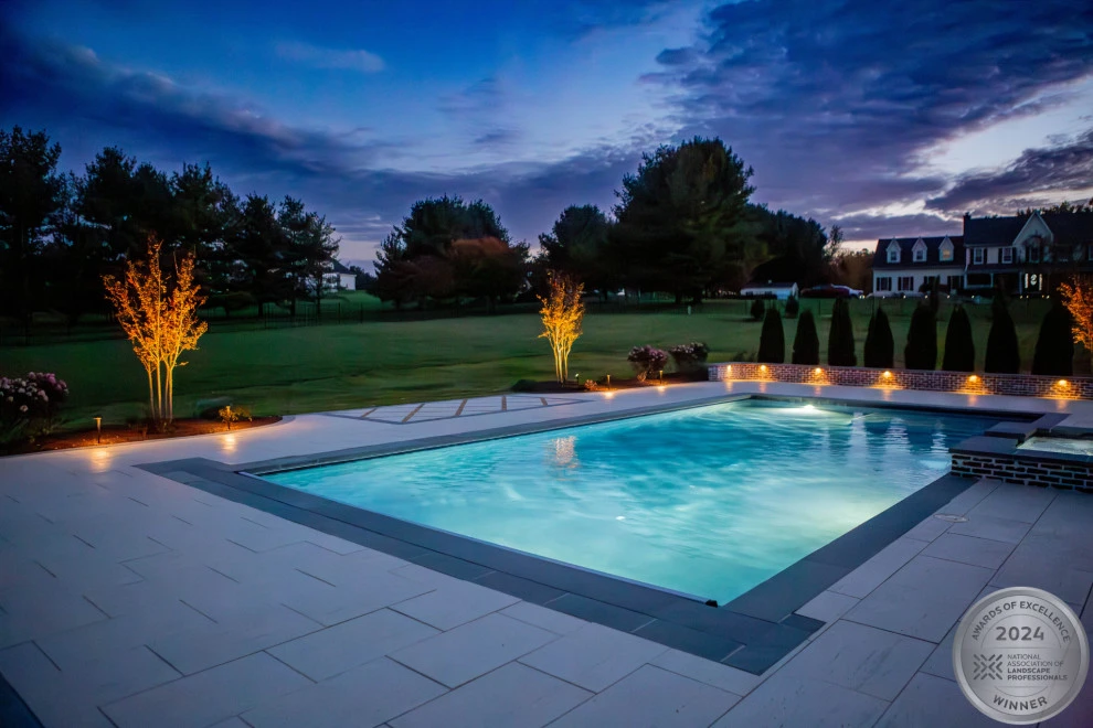 Bruffey Pool & Lighting by Hometown Landscape & Lawn Service - Photo 4