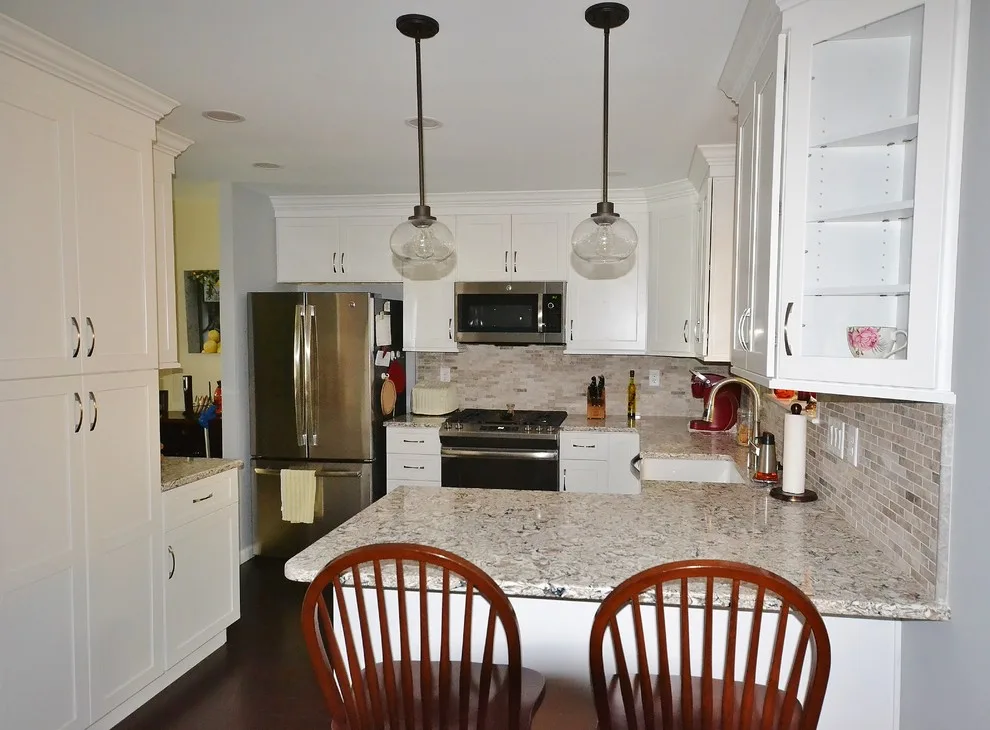 Brookhaven Kitchen Renovation with New Hardwood Flooring by Chester County Kitchen & Bath - Photo 2