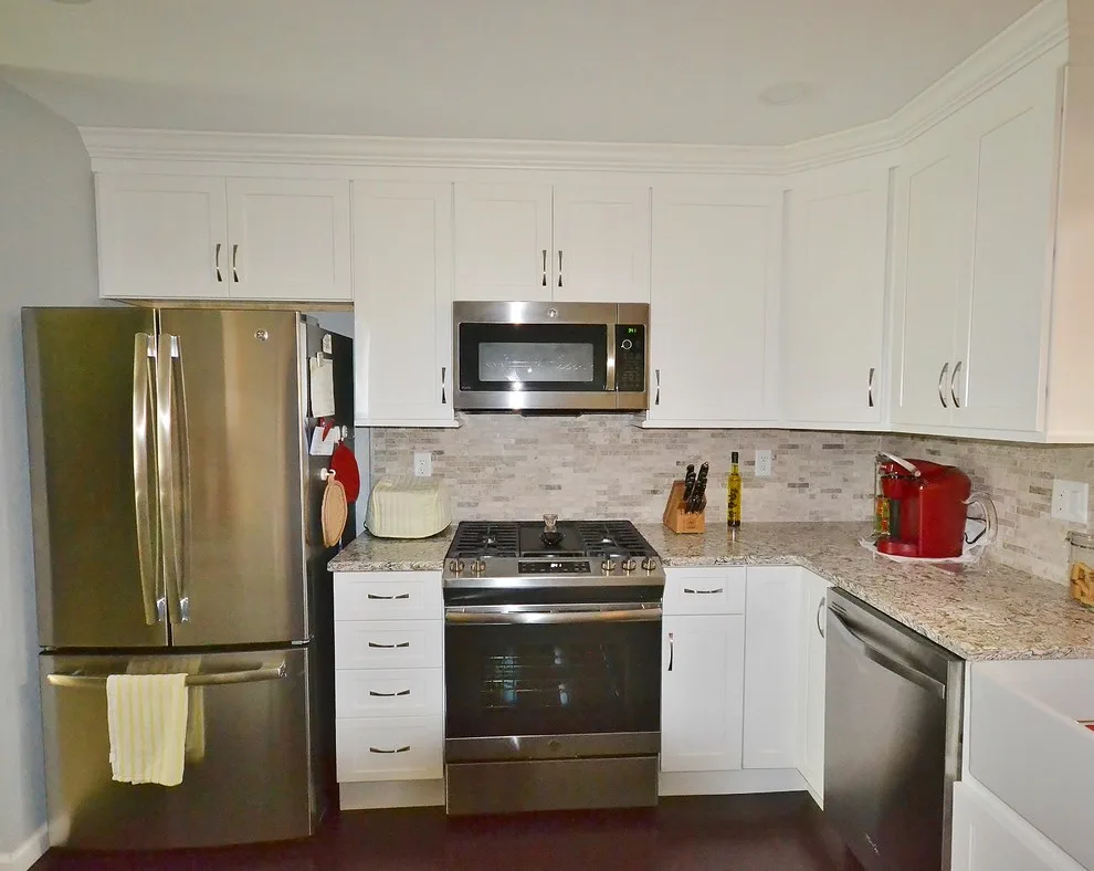 Brookhaven Kitchen Renovation with New Hardwood Flooring by Chester County Kitchen & Bath - Photo 3