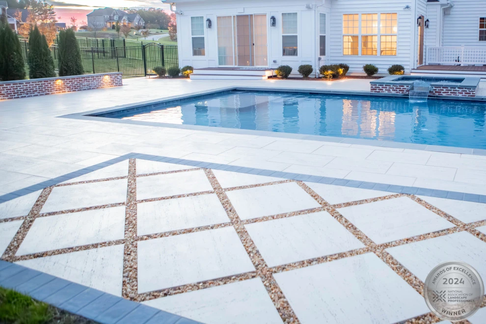 Bruffey Pool & Lighting by Hometown Landscape & Lawn Service - Photo 35