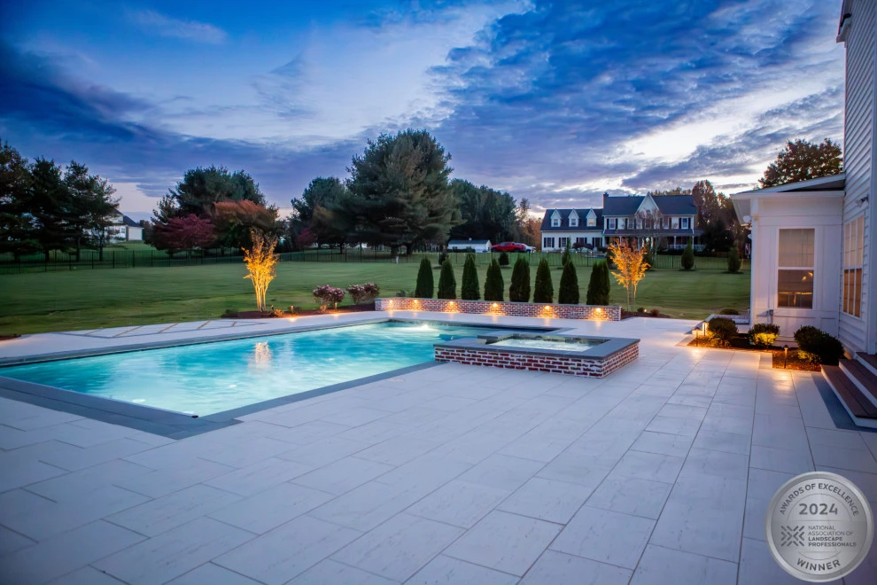 Bruffey Pool & Lighting by Hometown Landscape & Lawn Service - Photo 26