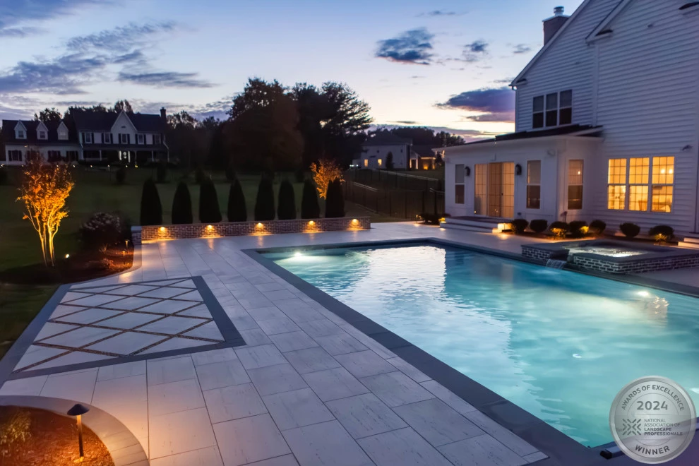 Bruffey Pool & Lighting by Hometown Landscape & Lawn Service - Photo 25