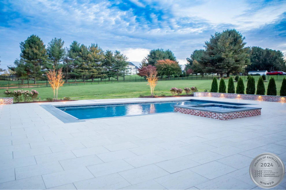 Bruffey Pool & Lighting by Hometown Landscape & Lawn Service - Photo 9