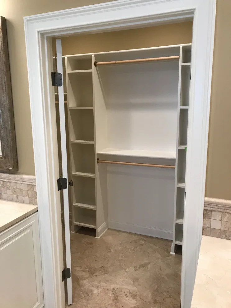 Rachel Addicks' Brown Master Bathroom and Closet by Kitchen Sales & Kitchen Sales Gallery - Photo 2