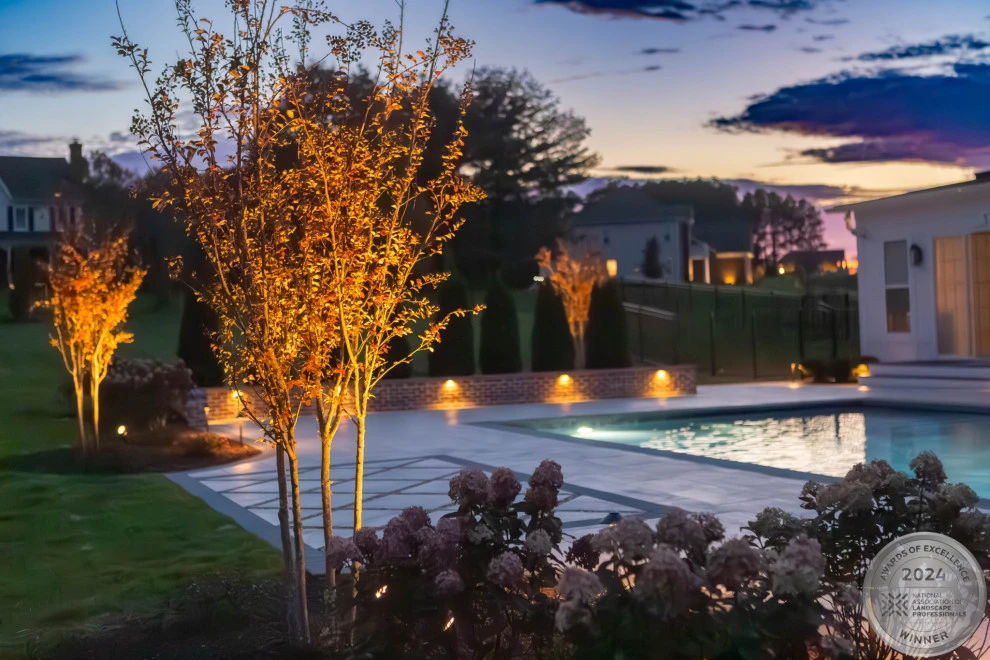Bruffey Pool & Lighting by Hometown Landscape & Lawn Service - Photo 34