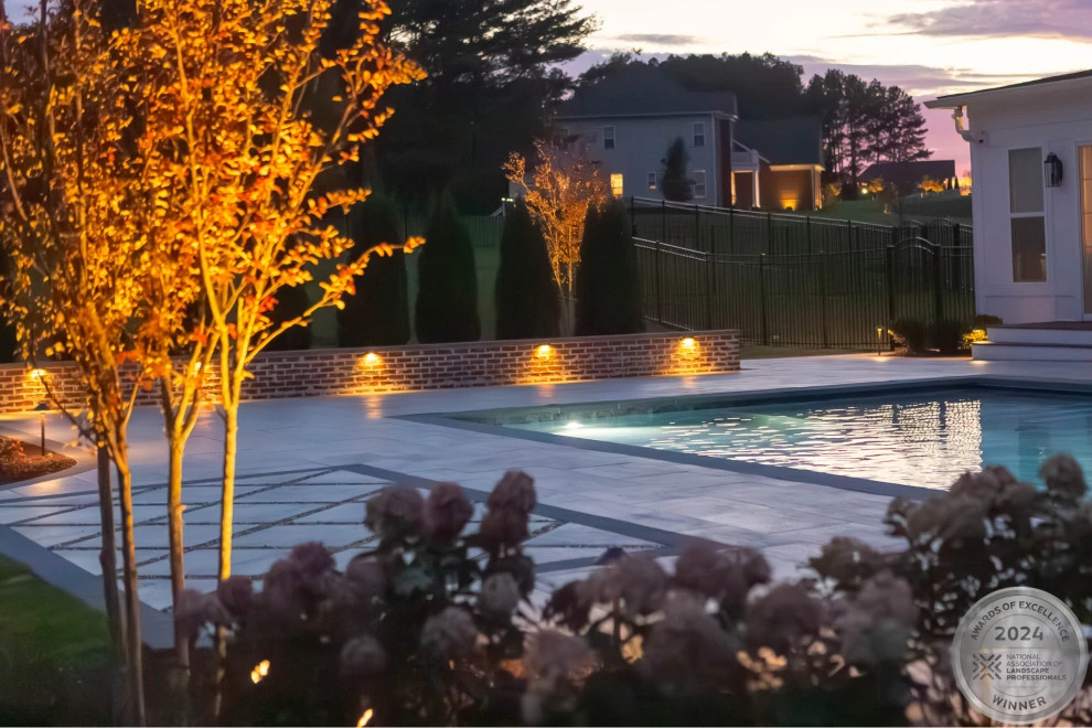 Bruffey Pool & Lighting by Hometown Landscape & Lawn Service - Photo 17