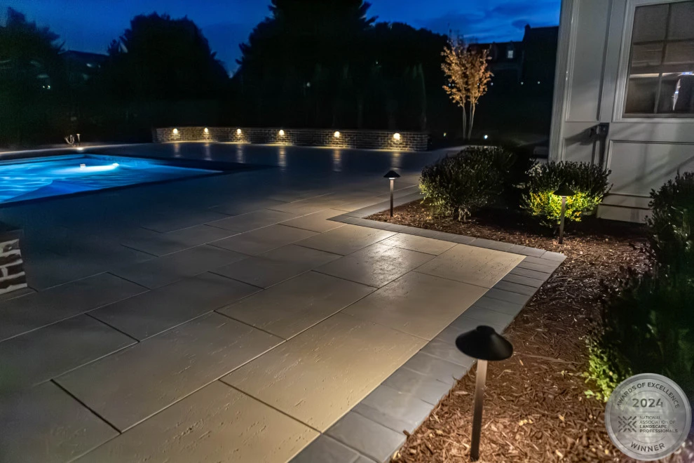 Bruffey Pool & Lighting by Hometown Landscape & Lawn Service - Photo 18