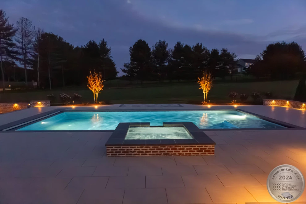 Bruffey Pool & Lighting by Hometown Landscape & Lawn Service - Photo 24