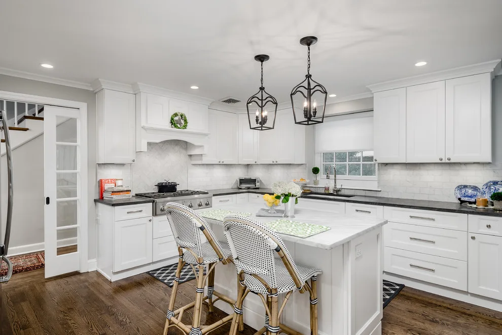 Bryn Mawr recessed panel cabinetry by Main Line Kitchen Design - Photo 11