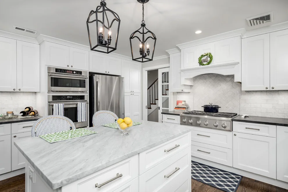 Bryn Mawr recessed panel cabinetry by Main Line Kitchen Design - Photo 9