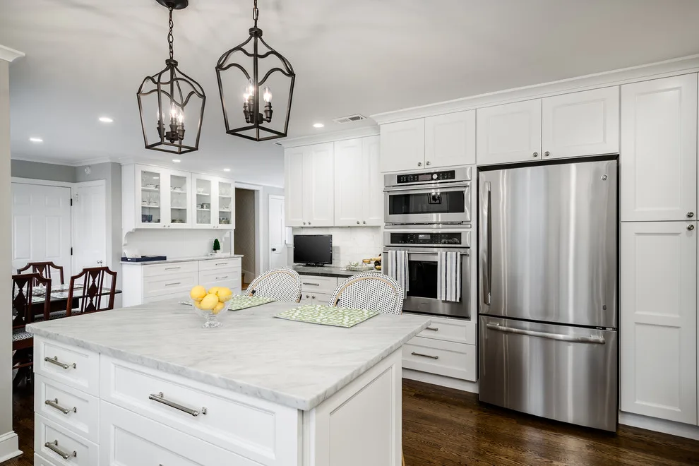 Bryn Mawr recessed panel cabinetry by Main Line Kitchen Design - Photo 7