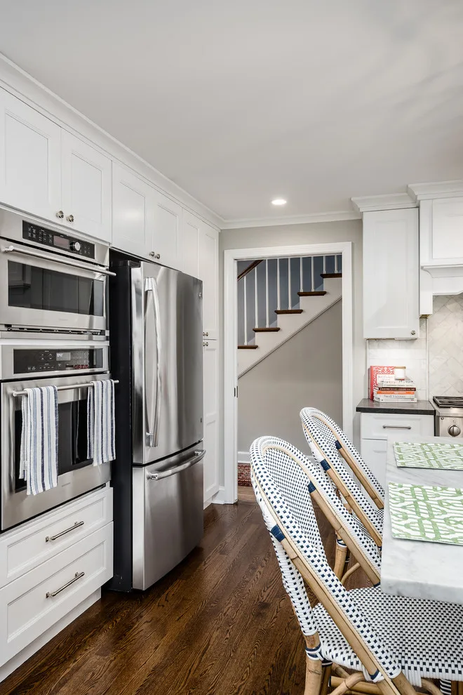 Bryn Mawr recessed panel cabinetry by Main Line Kitchen Design - Photo 6