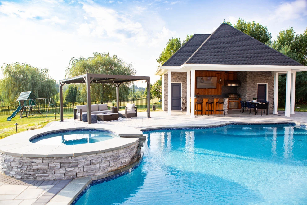 Thakur Pool by Hometown Landscape & Lawn Service - Photo 15