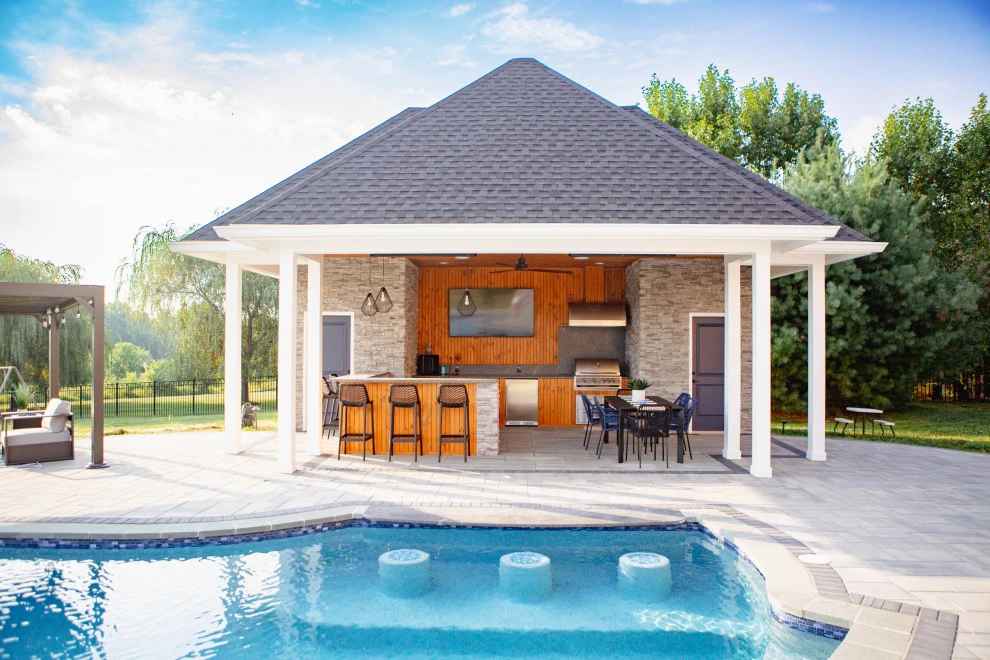 Thakur Pool by Hometown Landscape & Lawn Service - Photo 43