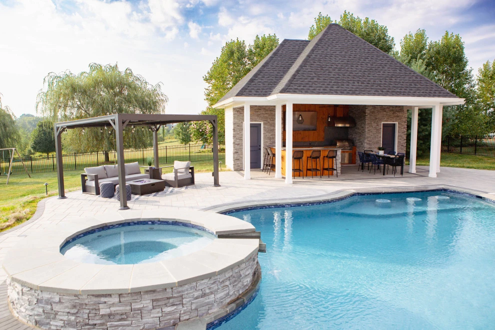 Thakur Pool by Hometown Landscape & Lawn Service - Photo 37