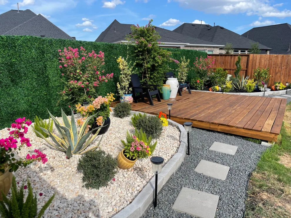 Cane Island Backyard Garden Retreat - Phase I by Adorn Interiors LLC - Photo 5