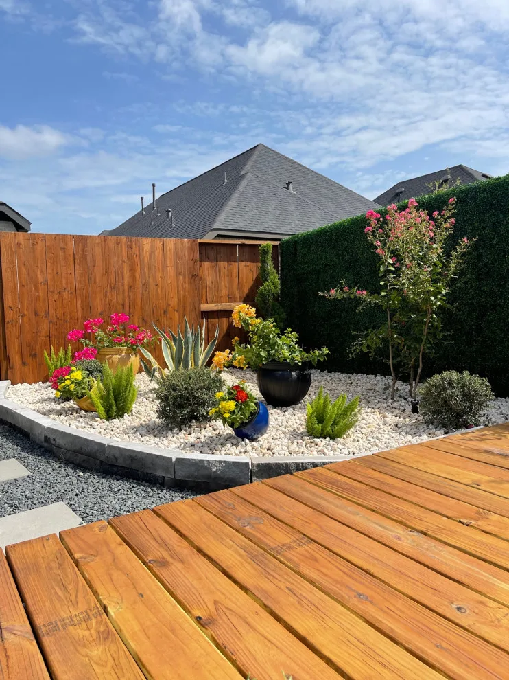 Cane Island Backyard Garden Retreat - Phase I by Adorn Interiors LLC - Photo 11
