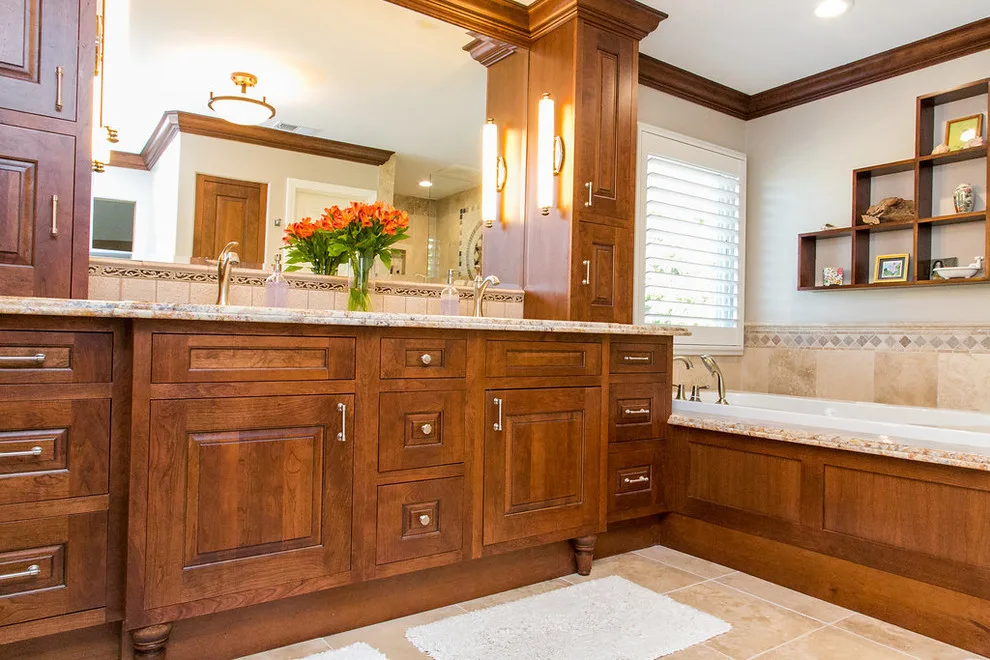 Sophisticated Cardiff Master Bathroom by La Costa Cabinets & Design - Photo 5