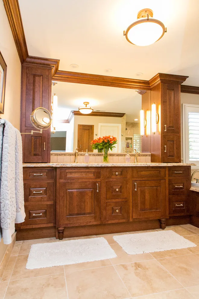 Sophisticated Cardiff Master Bathroom by La Costa Cabinets & Design - Photo 13