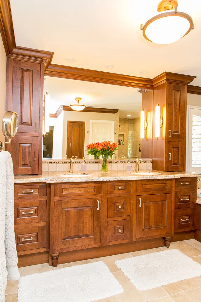 Sophisticated Cardiff Master Bathroom by La Costa Cabinets & Design - Photo 25