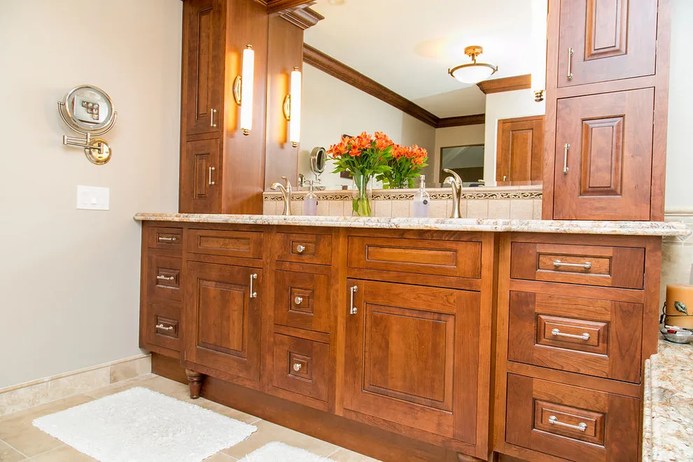 Sophisticated Cardiff Master Bathroom by La Costa Cabinets & Design - Photo 9