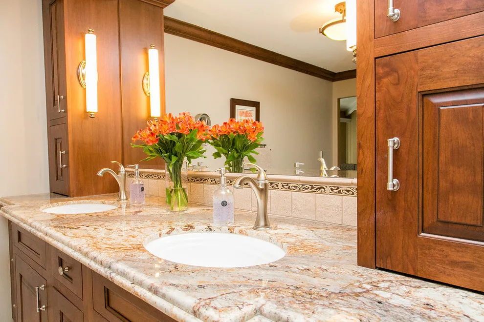 Sophisticated Cardiff Master Bathroom by La Costa Cabinets & Design - Photo 21