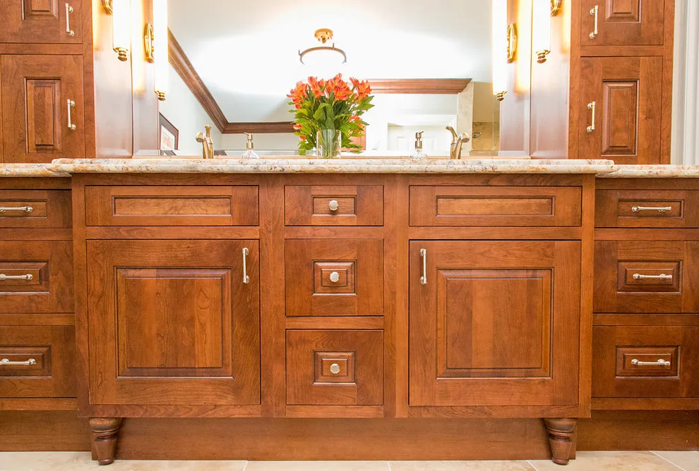 Sophisticated Cardiff Master Bathroom by La Costa Cabinets & Design - Photo 16