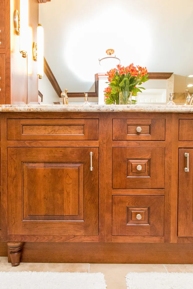 Sophisticated Cardiff Master Bathroom by La Costa Cabinets & Design - Photo 29