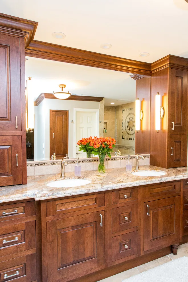 Sophisticated Cardiff Master Bathroom by La Costa Cabinets & Design - Photo 4