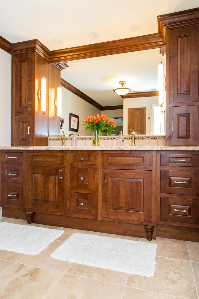 Sophisticated Cardiff Master Bathroom by La Costa Cabinets & Design - Photo 22