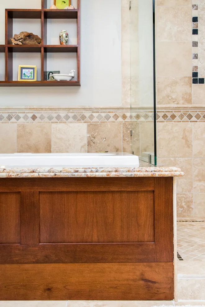 Sophisticated Cardiff Master Bathroom by La Costa Cabinets & Design - Photo 10