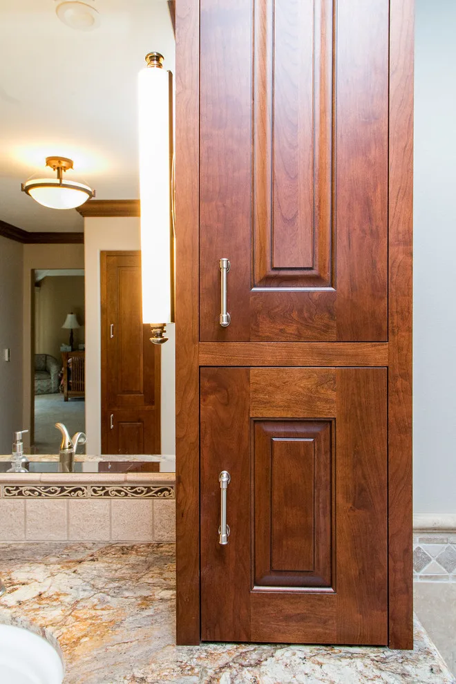 Sophisticated Cardiff Master Bathroom by La Costa Cabinets & Design - Photo 7