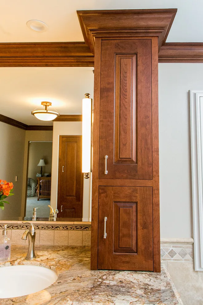 Sophisticated Cardiff Master Bathroom by La Costa Cabinets & Design - Photo 14