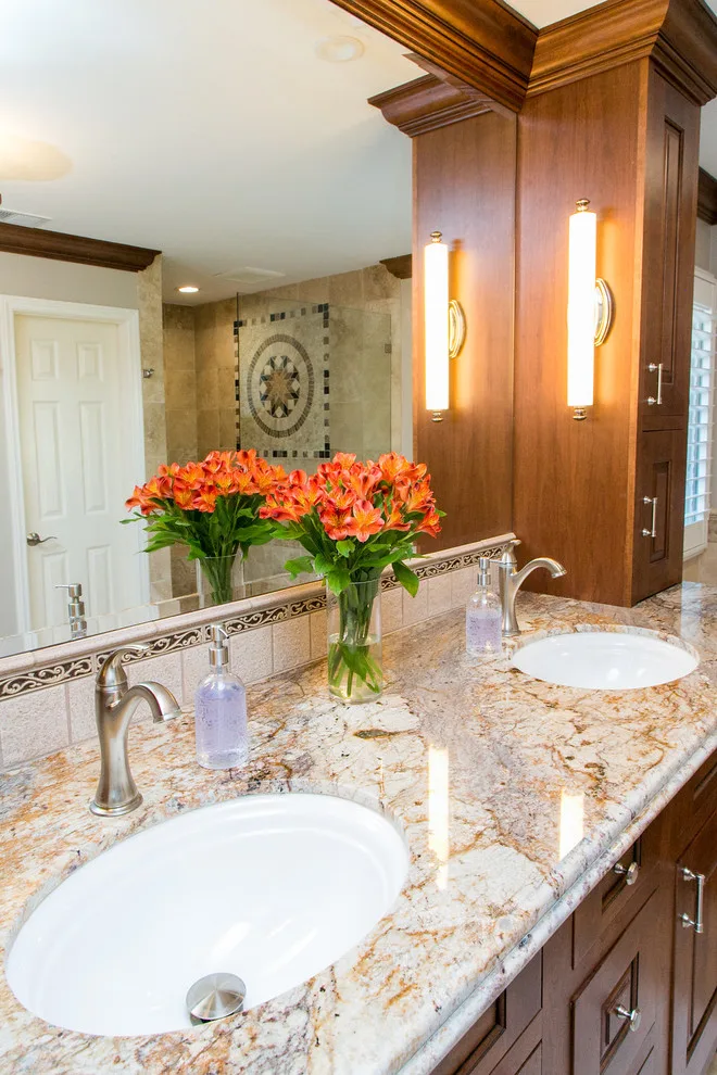 Sophisticated Cardiff Master Bathroom by La Costa Cabinets & Design - Photo 27