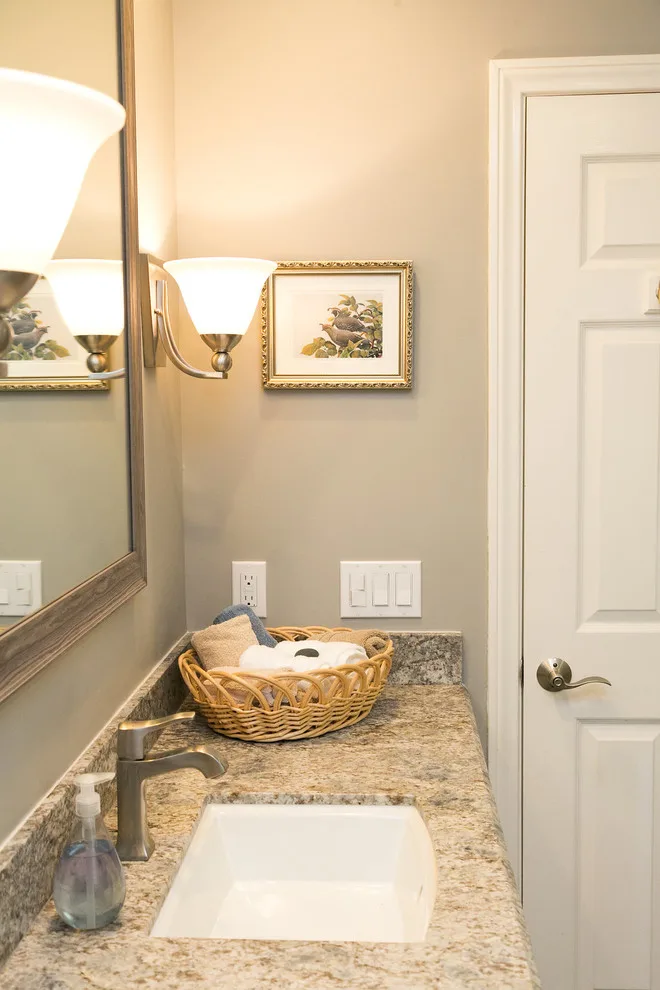 Cardiff Transitional Washroom by La Costa Cabinets & Design - Photo 7