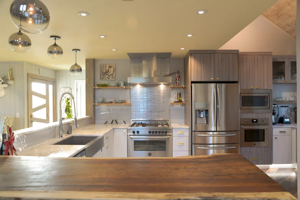 Eclectic Modern Kitchen in Carlsbad by La Costa Cabinets & Design - Photo 15