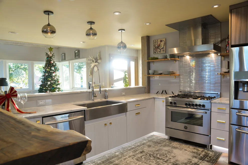 Eclectic Modern Kitchen in Carlsbad by La Costa Cabinets & Design - Photo 12