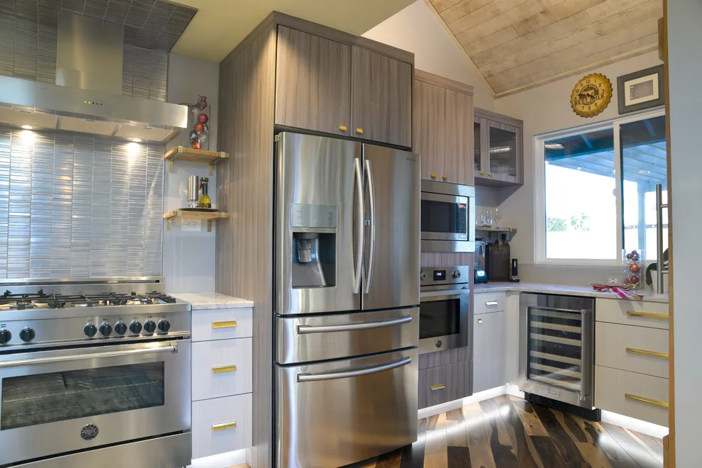 Eclectic Modern Kitchen in Carlsbad by La Costa Cabinets & Design - Photo 14