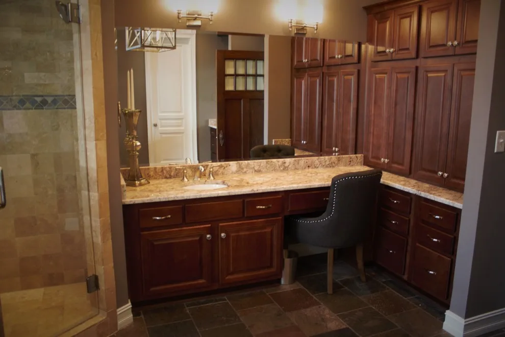 Carrington Way Transitional Master Bathroom by Highland Design+Build - Photo 2