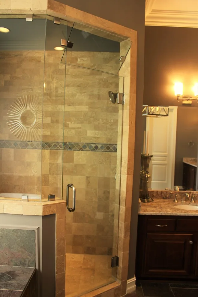 Carrington Way Transitional Master Bathroom by Highland Design+Build - Photo 13