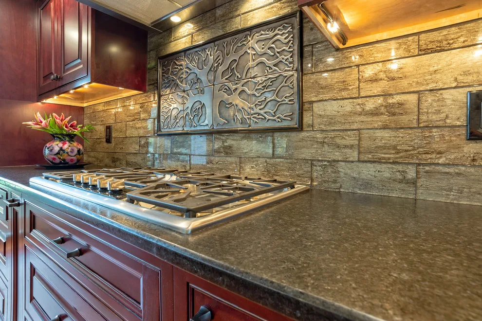 Cherry Beaded Inset Raised Panel Cabinetry by Main Line Kitchen Design - Photo 8