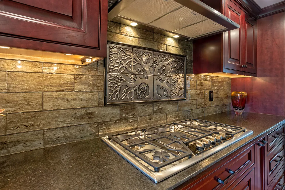 Cherry Beaded Inset Raised Panel Cabinetry by Main Line Kitchen Design - Photo 4