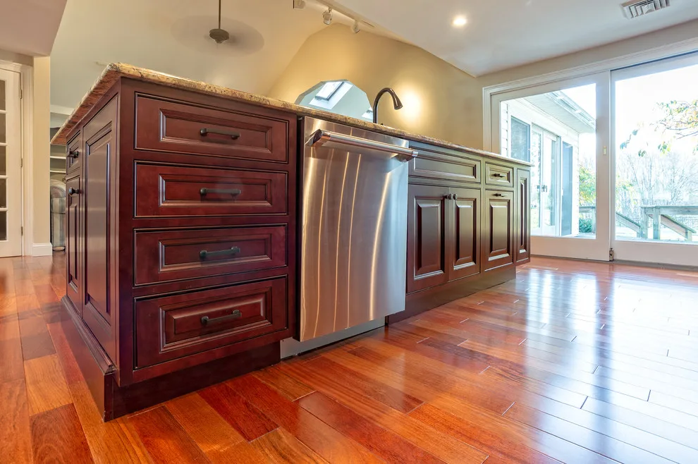 Cherry Beaded Inset Raised Panel Cabinetry by Main Line Kitchen Design - Photo 15