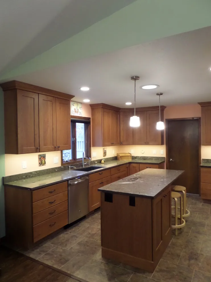 Cherry Cabinet Home Renovation by Studio H2O/PSC Distribution - Photo 7