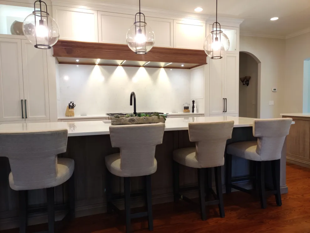 Timeless Alabaster and Walnut by Kitchen & Bath Designs By Leah LLC - Photo 14