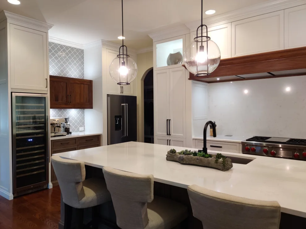 Timeless Alabaster and Walnut by Kitchen & Bath Designs By Leah LLC - Photo 10