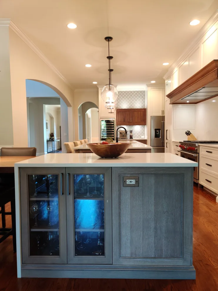 Timeless Alabaster and Walnut by Kitchen & Bath Designs By Leah LLC - Photo 6