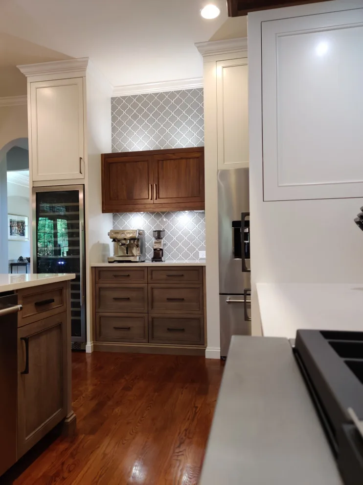 Timeless Alabaster and Walnut by Kitchen & Bath Designs By Leah LLC - Photo 13